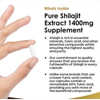 New Leaf Shilajit (with 60% Fulvic Acid) High Strength